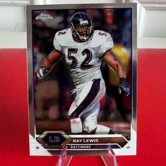 2024 Ray Lewis Topps Chrome. Mint condition… - Picture 1 of 2